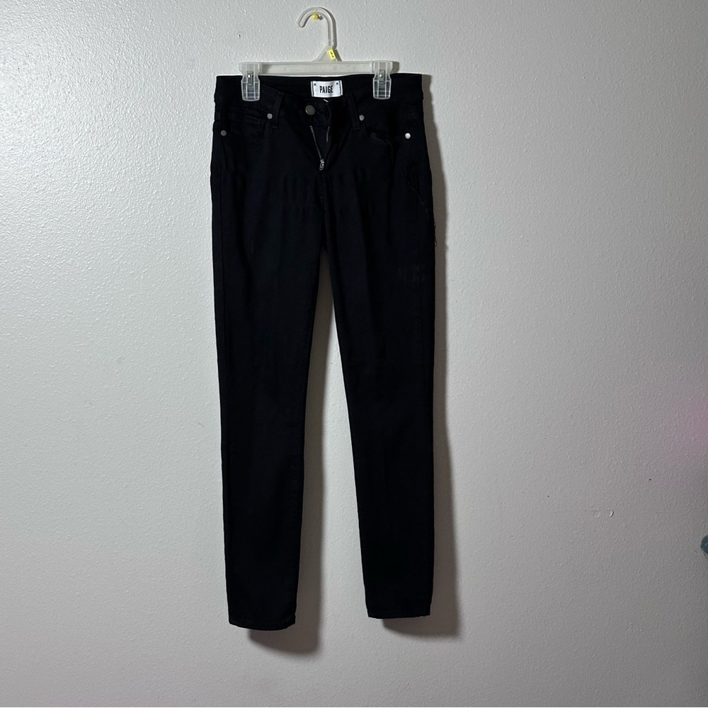 Paige Women Black Verdugo Ankle Denim Jeans size 25